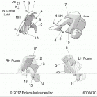 800 TITAN SP/ADVENTURE/XC ALL OPTIONS Body, side panels - s20fjb8  /  fje8  /  fjp8 all ...