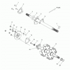S19CFE5BSL/BEL 550 ADVENTURE 155 ES/INTL Drive train, jackshaft and driveshaft - s19cfe5bsl...