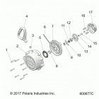 800 TITAN SP/ADVENTURE/XC ALL OPTIONS Engine, recoil starter - s20fjb8  /  fje8  /  fjp8...