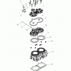 S19EFK6PSA/PSL/PEB 600 AXYS PRO RMK 155/ES/INTL Engine, cylinder - s19efk6psa  /  psl  /  peb (600...