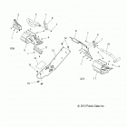 S19CFF5BSL/BEL 550 VOYAGEUR 155 ES/INTL Chassis, clutch guard and footrests - s19cff5bsl  ...