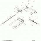 S19EFT8PS/PEB 800 RMK ASSAULT 155/INTL SC SELECT Body, bumper, rear, snowflap and taillight cover -...