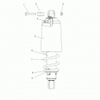 S19CEA5BSL 550 INDY 144 ES Suspension, shock, front track (7043995) - s19cea5...