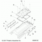 800 TITAN SP/ADVENTURE/XC ALL OPTIONS Chassis, rear asm. - s20fjb8  /  fje8  /  fjp8 all...