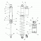 S19EFT8PS/PEB 800 RMK ASSAULT 155/INTL SC SELECT Suspension, shock, ifs w  /  reservoir - s19eft8ps...