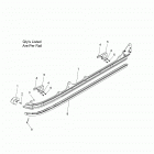 S19SJA5BSL/BEL 550 WIDETRAK LX ES/INTL Suspension, rail asm. - s19sja5bsl  /  bel (600118...