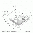 S19CBU5BSA/BSL/BEL 550 INDY EVO/ES/ES INTL Fuel system, fuel tank asm. - s19cbu5bsa  /  bsl  ...