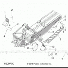 S19EKP8RS/REM 850 INDY SC 129 SC SELECT ALL OPTIONS Chassis, clutch guard  /  footrests  /  running bo...
