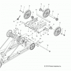 S19CFE5BSL/BEL 550 ADVENTURE 155 ES/INTL Suspension, rear, articulating - s19cfe5bsl  /  be...
