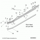850 AXYS PRO-RMK 155/155 3 Suspension, rail mounting - s21efk8r  /  efm8r all...