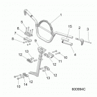 S19EFS8PS 800 AXYS SKS 155 SC SELECT ALL OPTIONS Steering, handlebar mounting - s19efs8ps all optio...