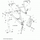 S19EEC8RS/REM 850 SWITCHBACK ASSAULT SC SELECT Suspension, control arms and spindle - s19eec8rs  ...
