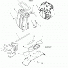 S19SJA5BSL/BEL 550 WIDETRAK LX ES/INTL Engine, air inlet and outlet ducts - s19sja5bsl  /...