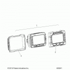 S19CED5B 550 INDY LXT ES ALL OPTIONS Electrical, multi function gauge - s19ced5b all op...