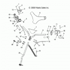 S19WAA1ASA/AEA 120 INDY/INTL Steering, handlebar and controls - s19waa1asa  /  ...
