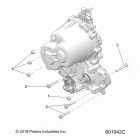 800 TITAN SP/ADVENTURE/XC ALL OPTIONS Drive train, gearcase mounting - s20fjb8  /  fje8 ...