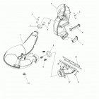 S19CBA6GSL 600 INDY 121 ES Engine, exhaust - s19cba6gsl (600157)