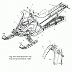 S19EFT8PS/PEB 800 RMK ASSAULT 155/INTL SC SELECT Body, decal, snow check select (gloss black w  /  ...