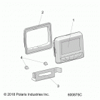 S19DDE8PSL 800 SWITCHBACK ADVENTURE ES Electrical, multi function gauge - s19dde8psl (600...