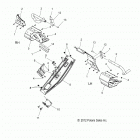 S19CBA6GSL 600 INDY 121 ES Chassis, clutch guard and footrests - s19cba6gsl (...