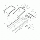 S19EEF6PSL/PEL 600 VOYAGEUR 144 ES/INTL Body, bumper, rear, snowflap and taillight cover -...