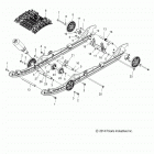 S19CFE5BSL/BEL 550 ADVENTURE 155 ES/INTL Suspension, rear and track - s19cfe5bsl  /  bel (4...