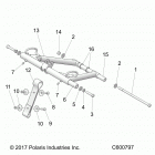 550 INDY 121 ES (S21CBA5BSL) Suspension, torque arm, front - s21cba5bsl (c60079...