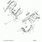 S19CEE5BSL 550 INDY ADVENTURE 144 ES Body, fenders and side panels - s19cee5bsl (600060...