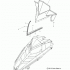 S19CEF5BSL 550 VOYAGEUR 144 ES Body, windshield - s19cef5bsl (49snowwindshld12tal...