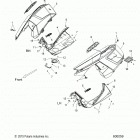 S19CEA5BSL 550 INDY 144 ES Body, fenders and side panels - s19cea5bsl (600059...