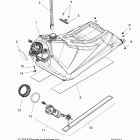 S19EFK8R/EFM8R - 850 PRO RMK 155/INTL SC SELECT Fuel system, fuel tank asm. - s19efk8r  /  efm8r a...