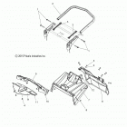 S19DDL6PS/PEM 600 SWITCHBACK XCR/INTL SC SELECT ALL OPTIONS Body, bumper, rear and closeoff - s19ddl6ps  /  pe...