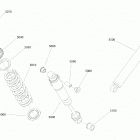 001 - MXZ 600 CARB 08- rear shocks - sport