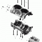 001 - Tundra 550F 01- crankcase - 550f