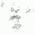 003 - SUMMIT 850 E-TEC Воздухозаборник