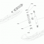 001 - MXZ 600 CARB 07- front shocks - sport