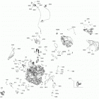 002 - BACKCOUNTRY 850 E-TEC 01- engine - 850 e-tec