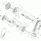 001 - MXZ 600 CARB 05- pulley mxz