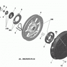 003 - SUMMIT 850 E-TEC Ручной стартер