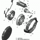 003 - SUMMIT 850 E-TEC Магнето и электрическийй стартер