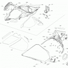 002 - BACKCOUNTRY 850 E-TEC 09- hood backcountry  -  panel section