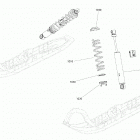 001 - GRAND TOURING 600R E-TEC 07- front shocks - ltd