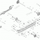 002 - EXPEDITION SPORT 600 ACE 08- rear suspension - sport - lower section