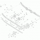002 - BACKCOUNTRY 850 E-TEC 08- rear suspension - lower section