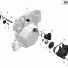 003 - Skandic WT 600 ACE Система охлаждения двигателя - 600 асе