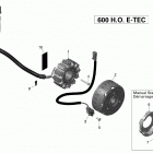 002 - Skandic WT 600HO E-TEC 03- magneto - 600ho e-tec