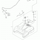 SR VENTURE DX  (SRT1NJL) Топливный бак