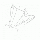 SRVIPER L TX DX (SR1NLDJL) Стекло ветровое