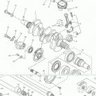 SIDEWINDER S DX 146 (SW1NSD46JB) Коленчатый вал и Поршень