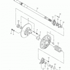 RS VECTOR (RS1NJL) Вторичный вал